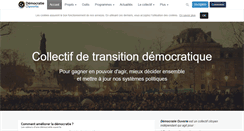 Desktop Screenshot of democratieouverte.org